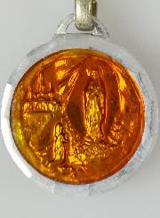 Médaille de Lourdes Orange & Eau de Lourdes