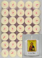 24 Bougies Veilleuses - Disons Oui au Christ