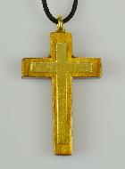 Pendentif Croix en Bois