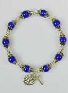 Bracelet Religieux en Perles de style Lapis Lazuli