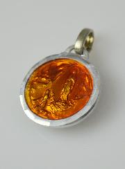 Médaille Orange & Eau de Lourdes