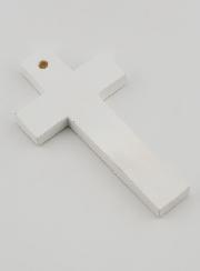Croix en Bois - Fleurs de Printemps