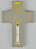 Croix Enfant en Bois - Ma Communion Solennelle