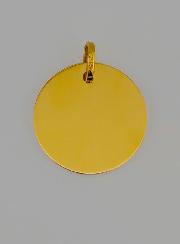 Médaille Vierge à l'Enfant Jésus en Or