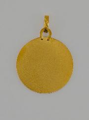 Médaille Sainte Vierge au Voile en Or