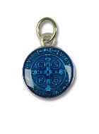 Médaille de Saint Benoit Bleue - 1.5cm