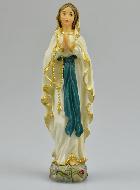 Statue Vierge Marie de Lourdes - 12 cm