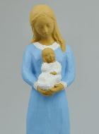 Statue Notre Dame de La Confiance - Bleue