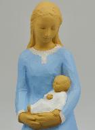 Statue Notre Dame de L'Amour - Bleue