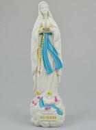 Statue Notre Dame de Lourdes sur Rocher - 33 cm