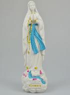 Statue Notre Dame de Lourdes sur Rocher - 33 cm