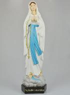 Statue Notre Dame de Lourdes Peinte Main - 50 cm