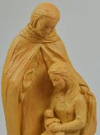 Statue Sainte Famille - Ton Argile