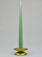 Bougie de Table Chandelier Vert Jade - 25cm