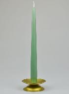 Bougie de Table Chandelier Vert Jade - 25cm