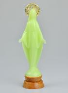 Statue Vierge Miraculeuse Fluorescente Lumineuse - 14 cm