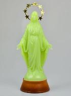 Statue Vierge Marie Fluo Lumineuse - 30 cm