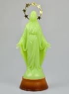 Statue Vierge Marie Fluo Lumineuse - 30 cm