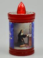 Bougie de Cimetière à Led Ste Rita - 60 jours