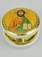 Custode Image du Christ Pantocrator - 5 cm