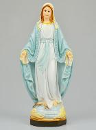 Statue de la Vierge Miraculeuse Polychromée - 30 cm