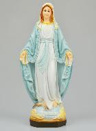 Statue de la Vierge Miraculeuse Polychromée - 30 cm