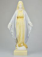 Statue Vierge Miraculeuse en Albâtre  - 50 cm
