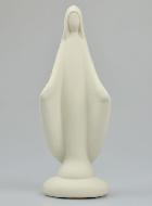 Statue Vierge Miraculeuse - Porcelaine - 16 cm