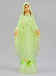 Statue Vierge Miraculeuse - Fluo Lumineuse 15cm