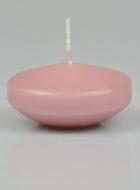 Grande Bougie Flottante Couleur Rose Antique - 8 cm