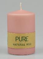Bougie Bio Rose Antique 100% Naturelle - 9 X 6 cm