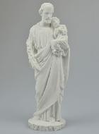 Statue Saint Joseph en Résine Albâtre - 24 cm