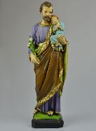 Statue Saint Joseph en Résine Couleur - 40 cm