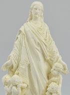 Statue Jésus le Bon Berger - 14 cm