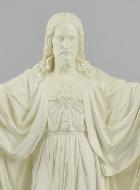 Grande Statue Jésus-Christ Sacré Coeur Glorieux - 42 cm