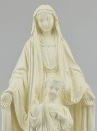 Statue Vierge Marie à l'Enfant - Notre Dame du Sacré Coeur - 30 cm