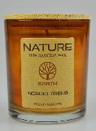 Bougie Bio Collection Nature - Parfumée Arbres Nordiques - 8 X 7cm