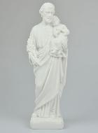 Statue Saint Joseph en Marbre - 31 cm