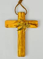 Crucifix en Bois d'Olivier - Ma Confirmation - 12cm