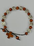 Bracelet Religieux Dizainier - Médailles de Saint Joseph