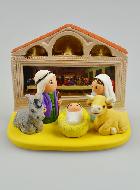 Crèche de Noël du Monde - Nativité Tableau de la Ste Cène