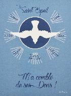 Image de Confirmation - Le Saint Esprit - Bleu