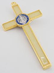 Grande Croix de Saint Benoit Fluo - 20cm