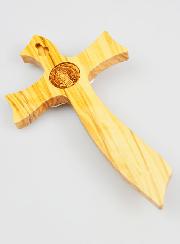 Croix en Bois d'Olivier de Saint Benoît
