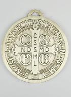 Grande Médaille Murale de Saint Benoit - 13 cm