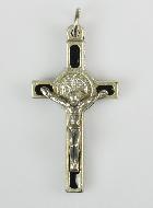 Pendentif Croix de Saint Benoit - Noire