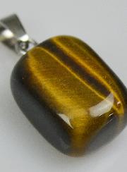 Pendentif Pierre Naturelle Oeil de Tigre