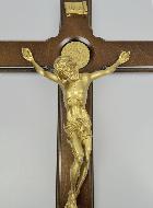 Grand Crucifix de Saint Benoît - Crucifix Mural 47cm