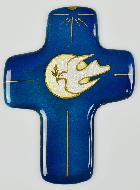 Croix de l'Esprit Saint Aube de Paix en Emaux du Liban