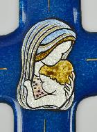 Croix en Emaux du Liban - Mon Baptême avec la Ste Vierge